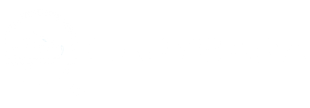 capybara logo blanco 1