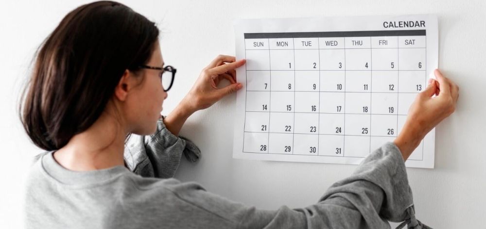 crear un calendario de comunicacion con el cliente